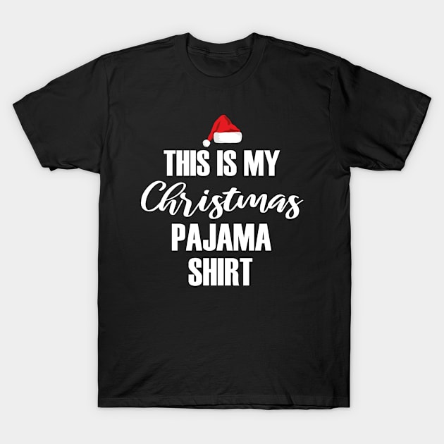 This Is My Christmas Pajama shirt Funny Christmas T-Shirt by Abir's Store